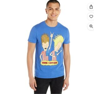 MTV Beavis And Butthead Men’s Graphic T-Shirt